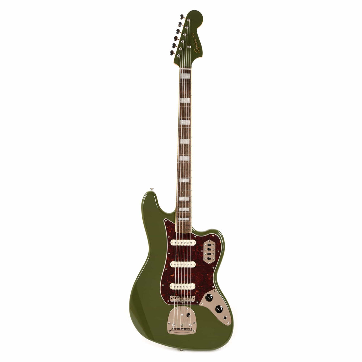 Squier Classic Vibe Bass VI Olive - View 3 | MusicMarket