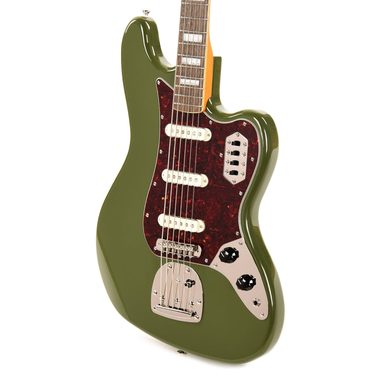 Squier Classic Vibe Bass VI Olive - View 2 | MusicMarket