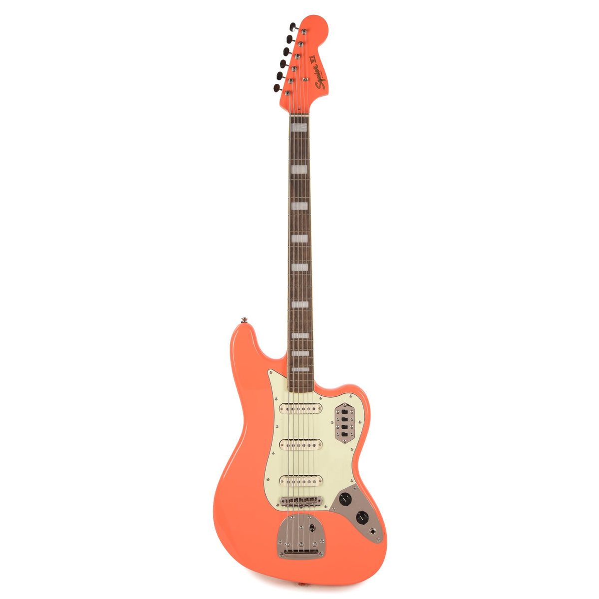 Squier Classic Vibe Bass VI Tahitian Coral - View 4 | MusicMarket