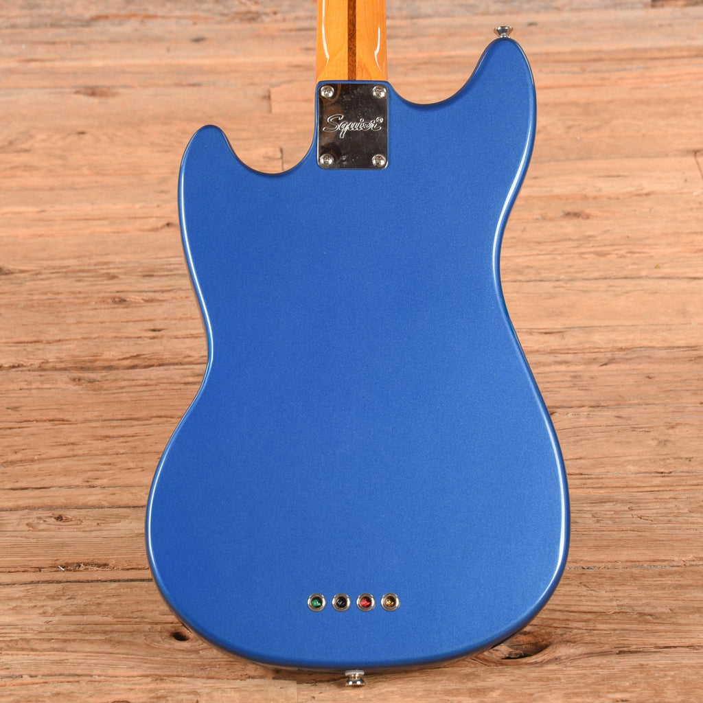 Squier Classic Vibe '60s Competition Mustang Bass Lake Placid Blue with Olympic White Stripes 2023 - View 3 |