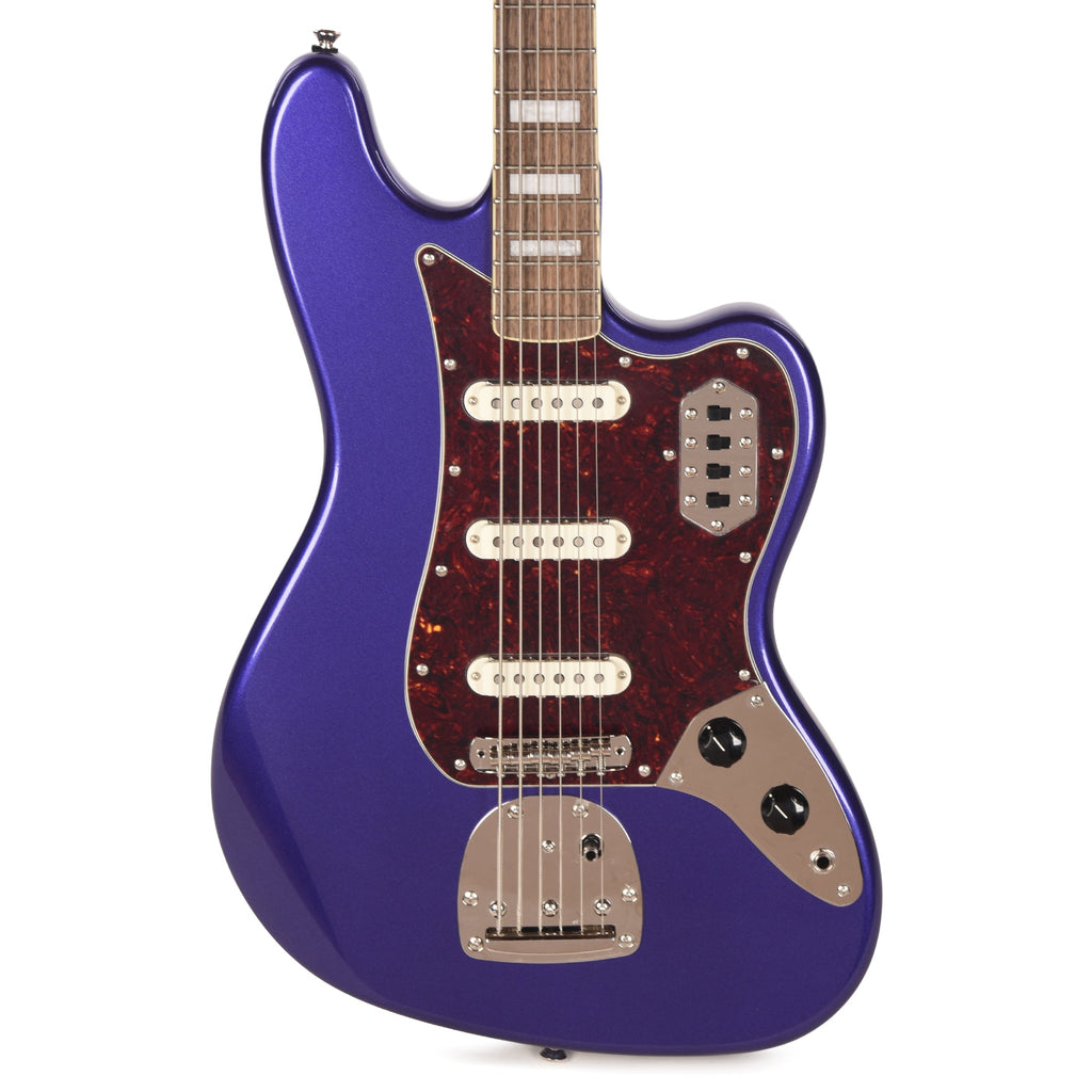 Squier Classic Vibe Bass VI Purple Metallic w/Matching Headcap - View 2 | MusicMarket