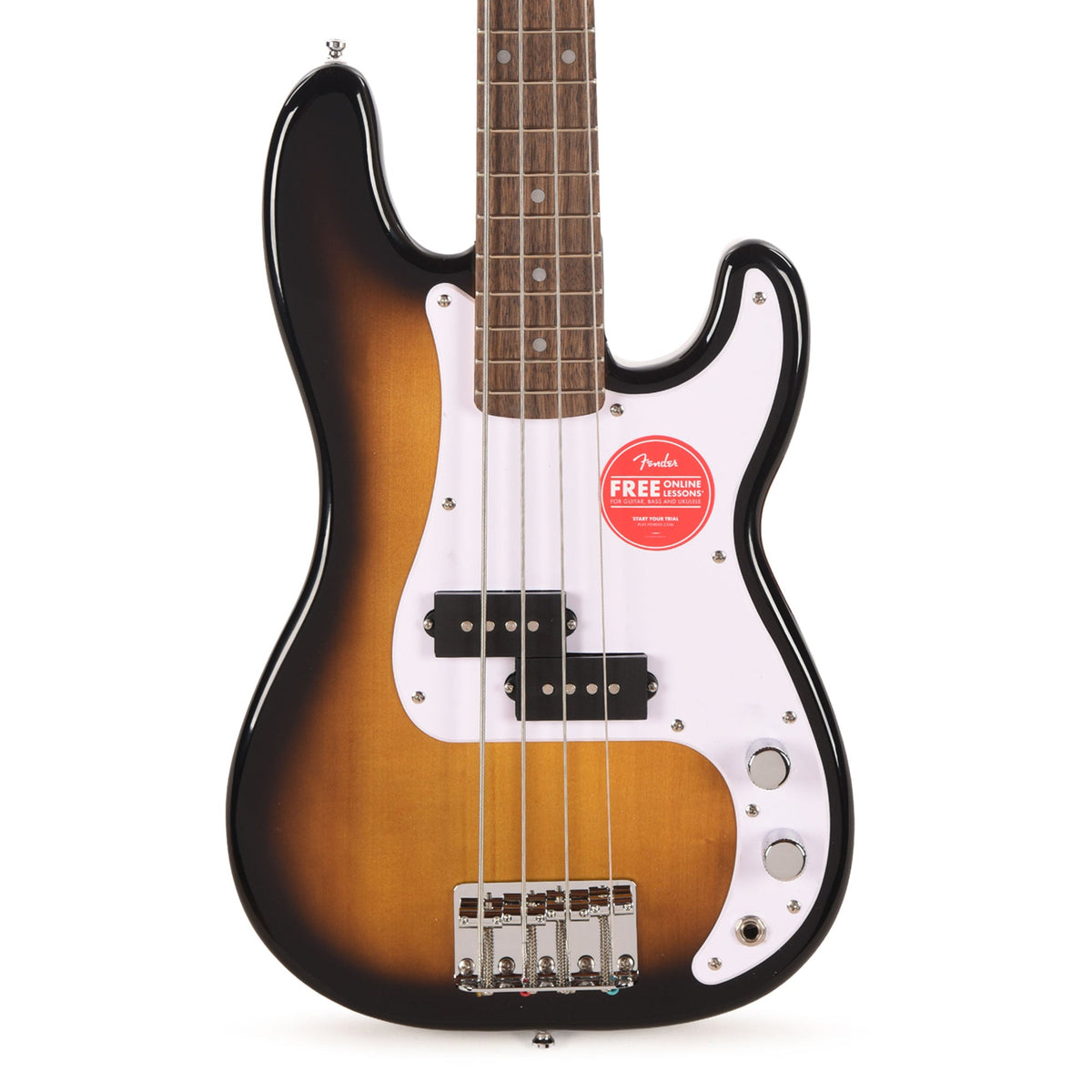 Squier Mini Precision Bass 2-Color Sunburst - View 2 | MusicMarket