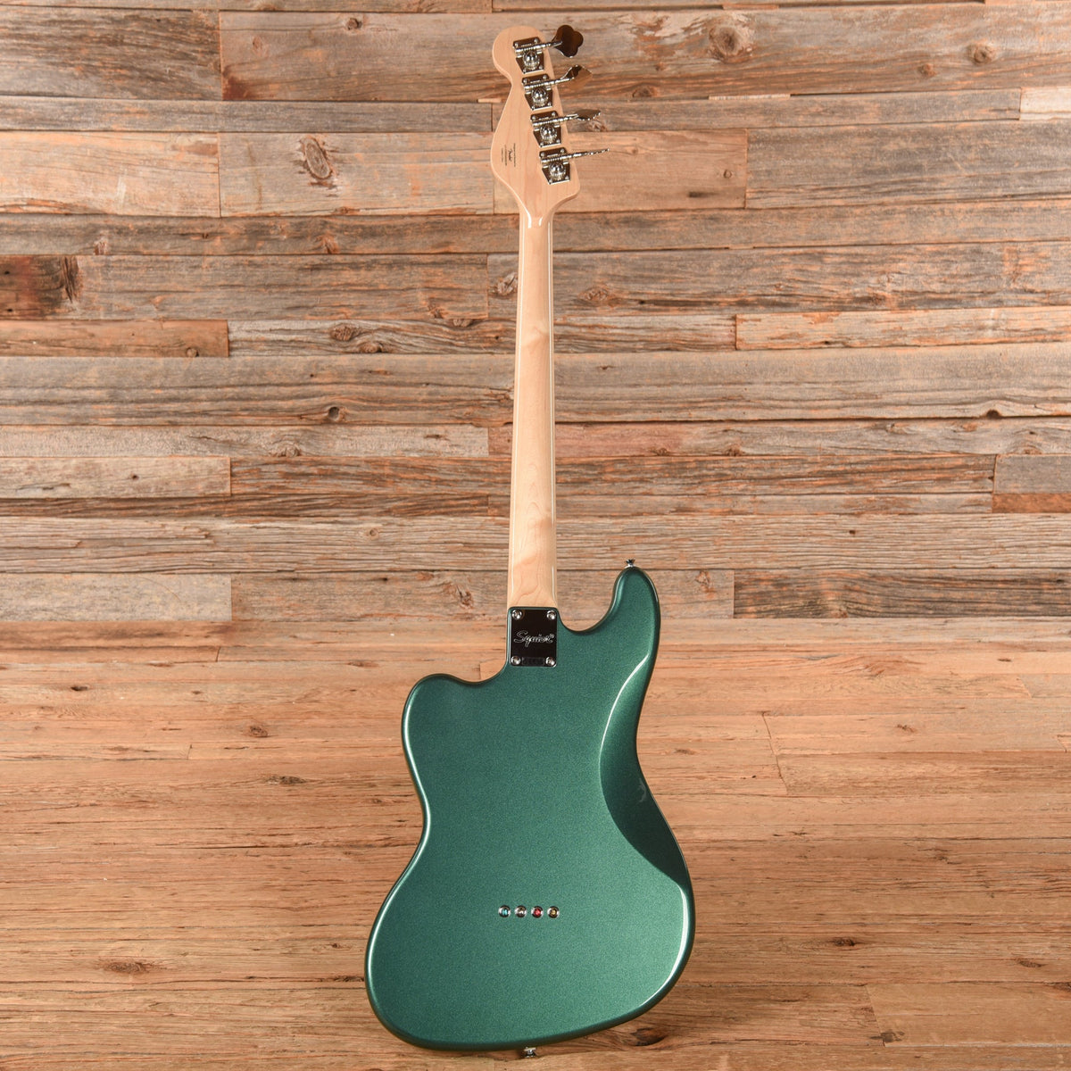 Squier Paranormal Rascal Bass HH Sherwood Green 2024 - View 5 | MusicMarket