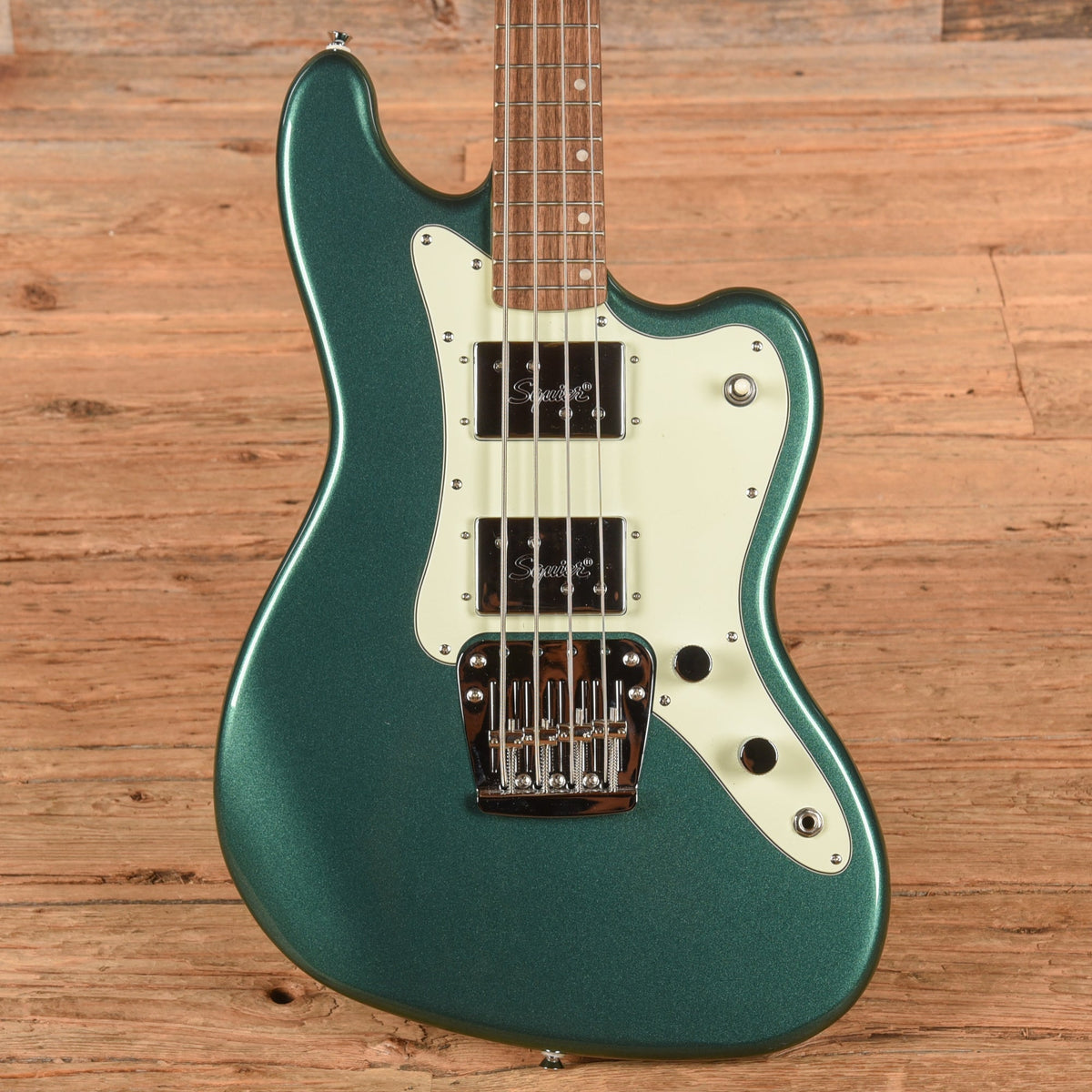 Squier Paranormal Rascal Bass HH Sherwood Green 2024 - MusicMarket
