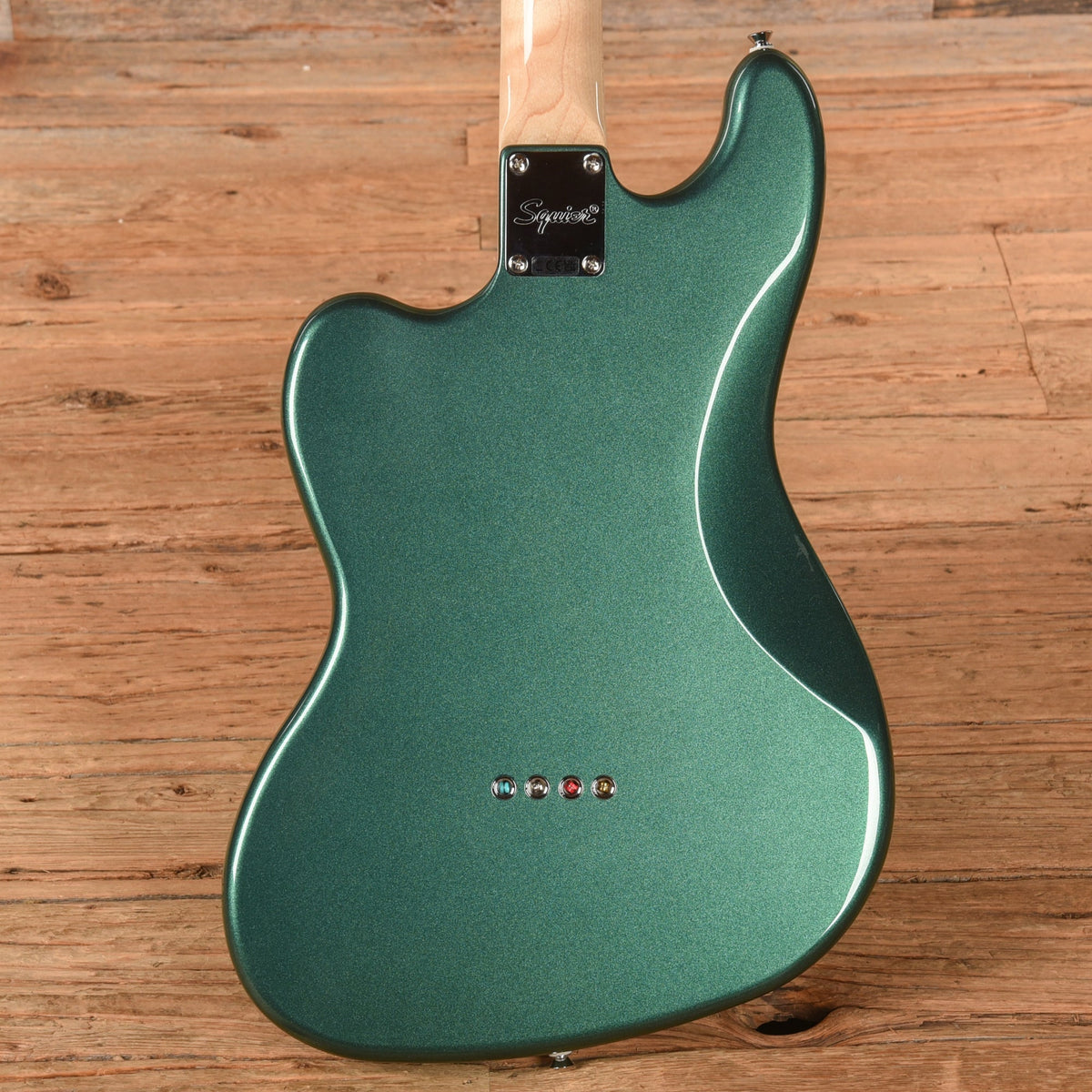 Squier Paranormal Rascal Bass HH Sherwood Green 2024 - View 3 | MusicMarket