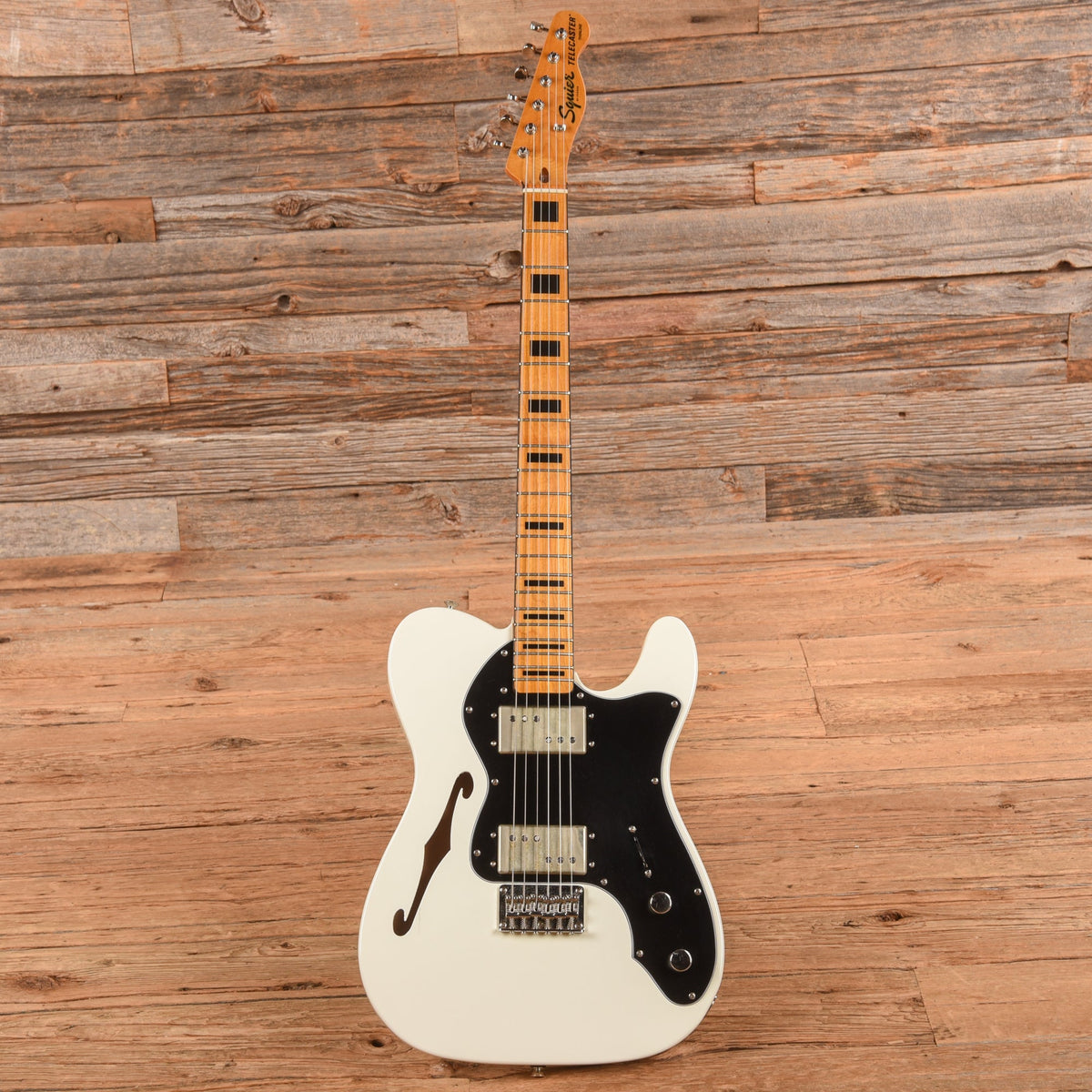 Squier FSR Classic Vibe '70s Telecaster Thinline Olympic White 2021 - View 4 | MusicMarket
