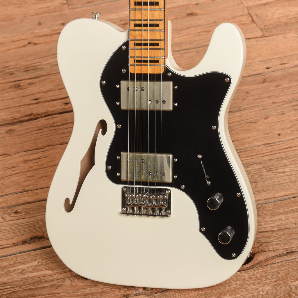 Squier FSR Classic Vibe '70s Telecaster Thinline Olympic White 2021 - View 2 | MusicMarket
