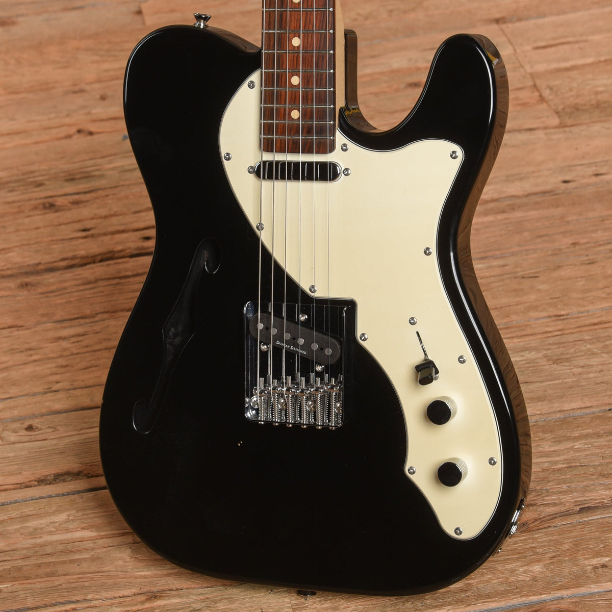 Squier Vintage Modified Telecaster Thinline Black 2011 - View 2 | MusicMarket
