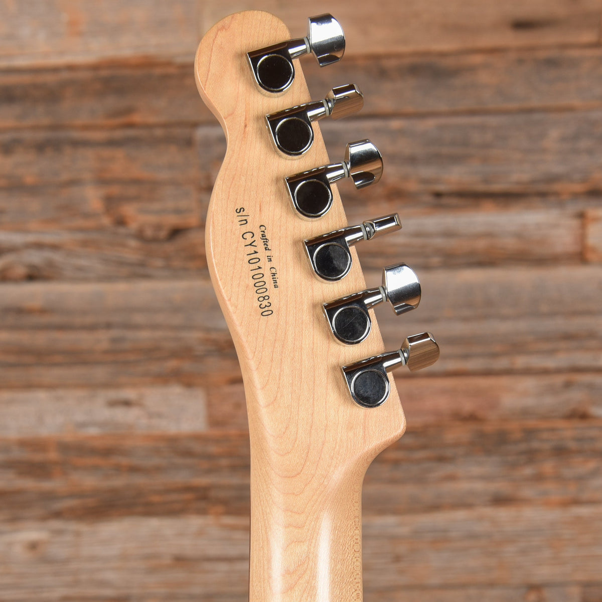 Squier Vintage Modified Telecaster Thinline Black 2011 - View 7 | MusicMarket