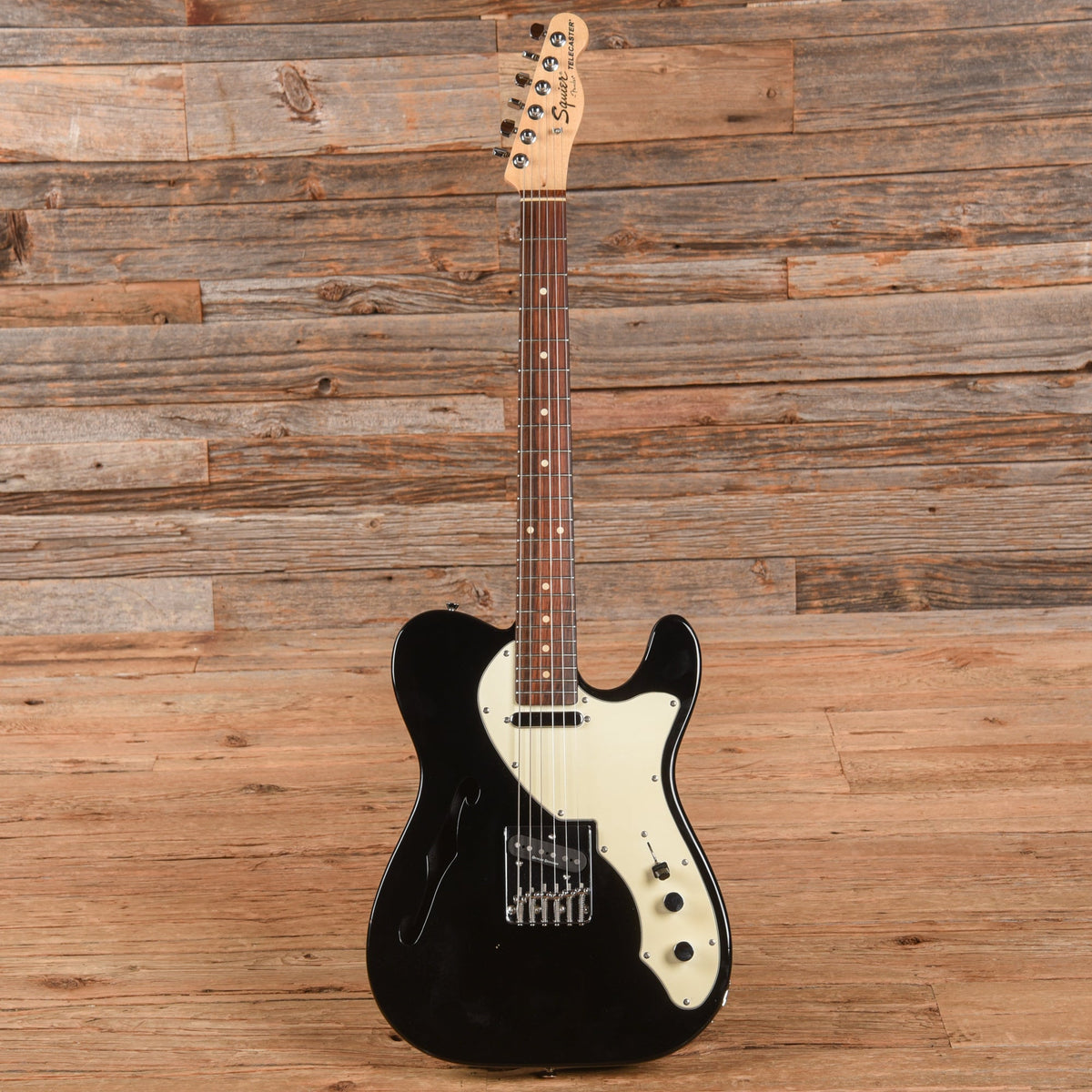 Squier Vintage Modified Telecaster Thinline Black 2011 - View 4 | MusicMarket