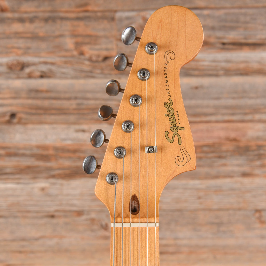 Squier 40th Anniversary Jazzmaster Vintage Edition Satin Seafoam Green 2022 - View 6 | MusicMarket