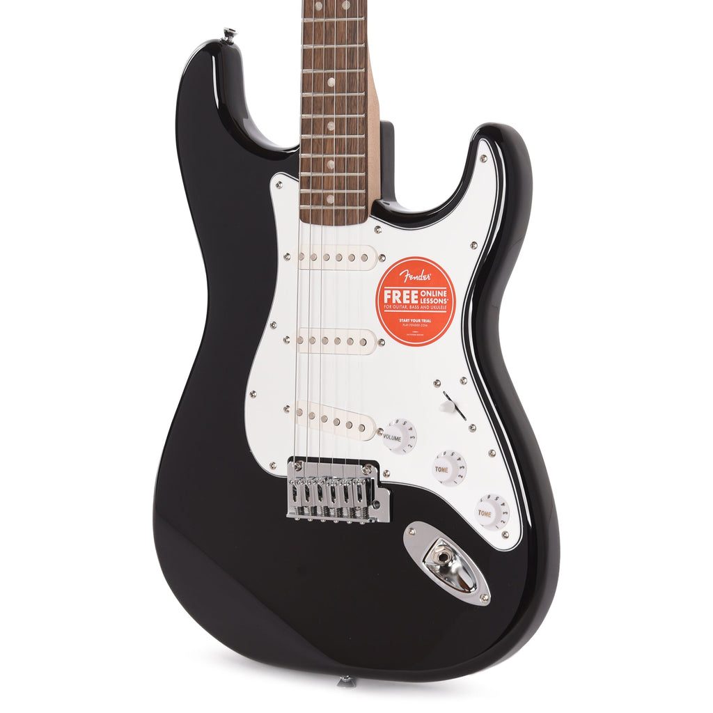 Squier Affinity Series Stratocaster Mustang Micro Pack Black - View 3 | MusicMarket