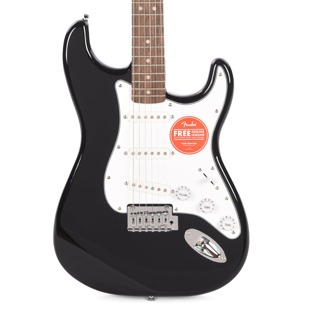 Squier Affinity Series Stratocaster Mustang Micro Pack Black - View 2 | MusicMarket