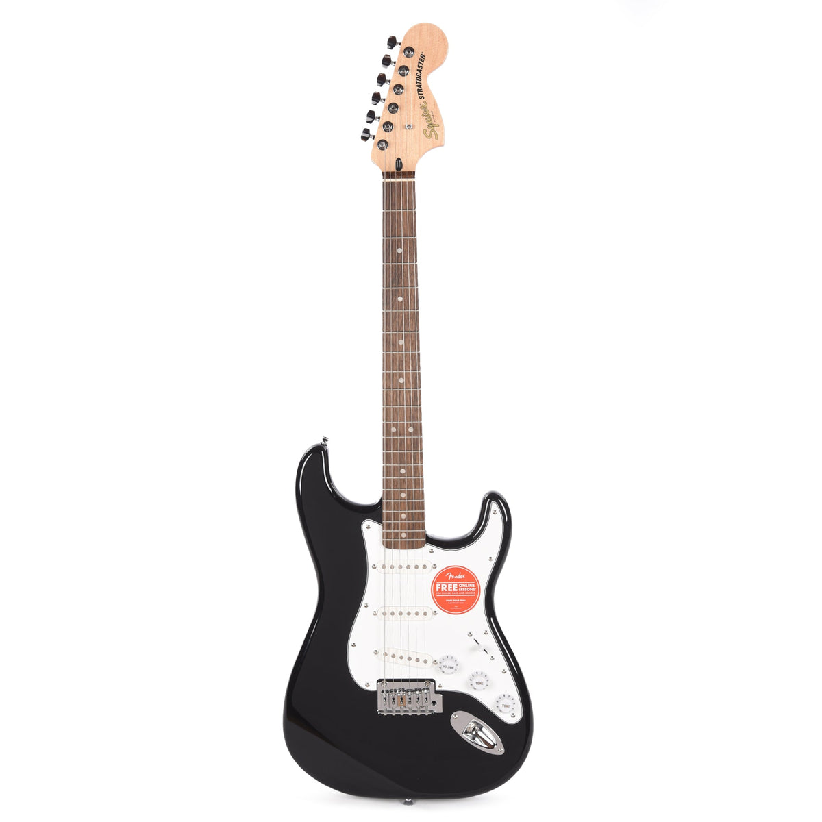 Squier Affinity Series Stratocaster Mustang Micro Pack Black - View 5 | MusicMarket