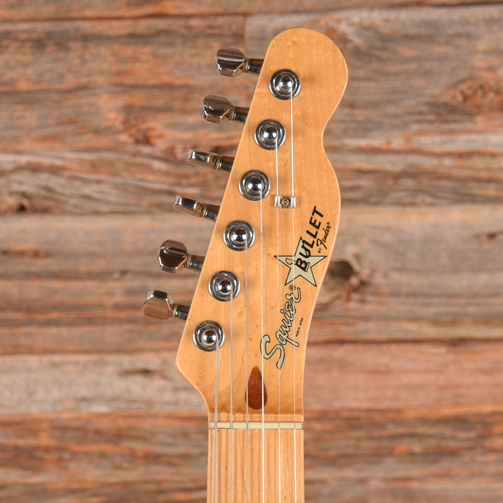Squier Bullet S-3T Brown Sunburst 1986 - View 6 | MusicMarket