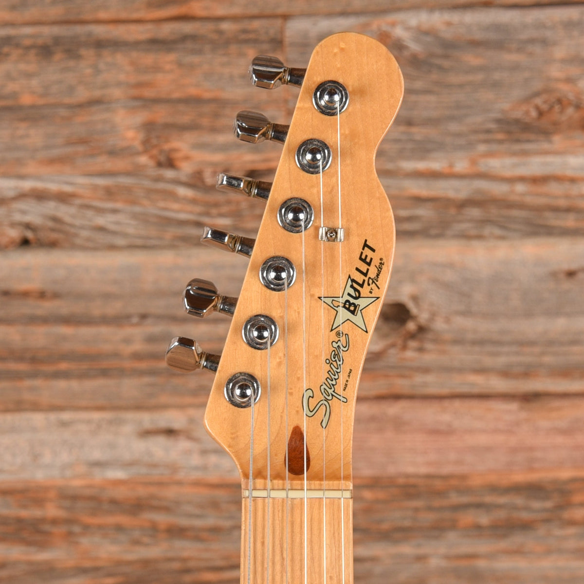 Squier Bullet S-3T Brown Sunburst 1986 - View 6 | MusicMarket