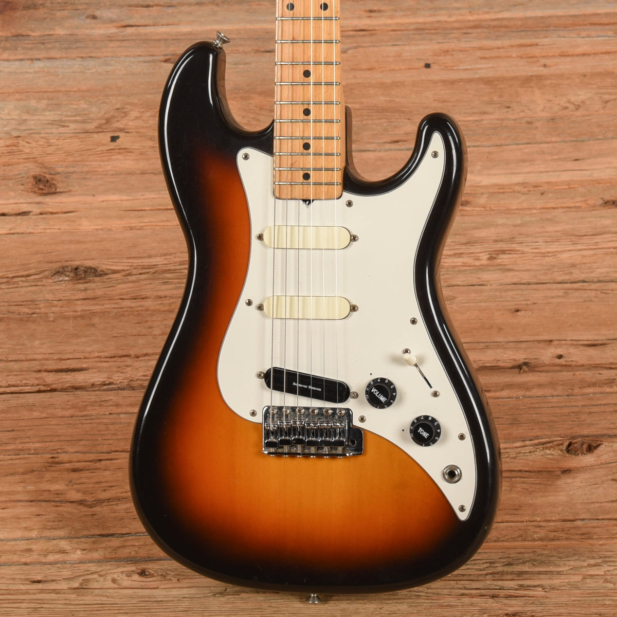 Squier Bullet S-3T Brown Sunburst 1986 - View 2 | MusicMarket