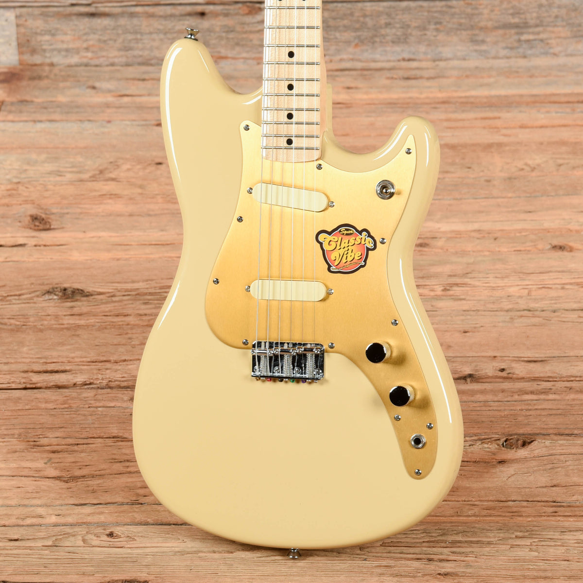 Squier Classic Vibe '50s Duo Sonic Desert Sand 2008 - View 2 | MusicMarket