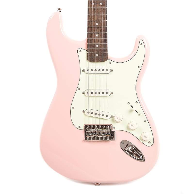 Squier Classic Vibe '60s Stratocaster Shell Pink w/Mint Pickguard - MusicMarket
