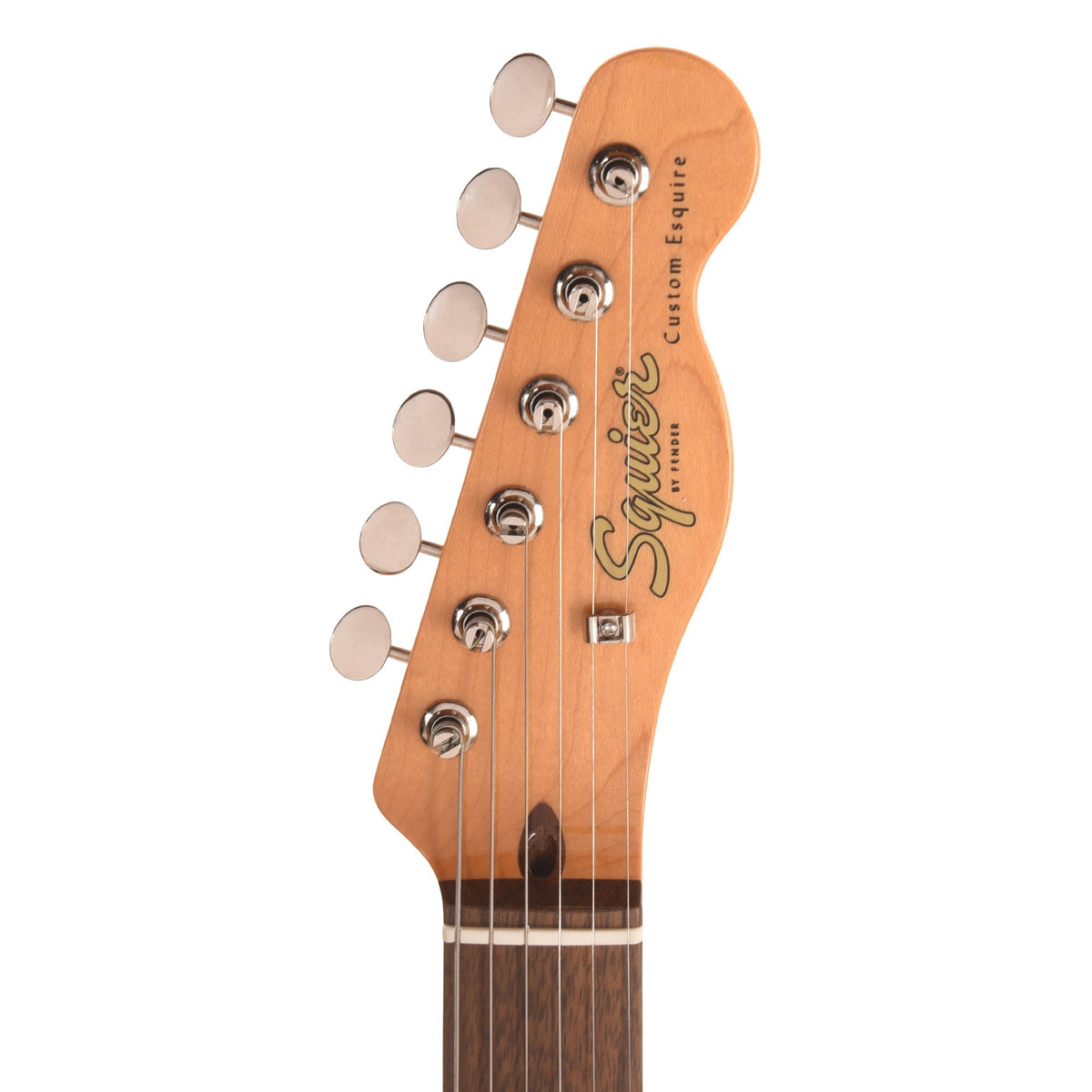 Squier Classic Vibe Custom Esquire Candy Apple Red - View 6 | MusicMarket