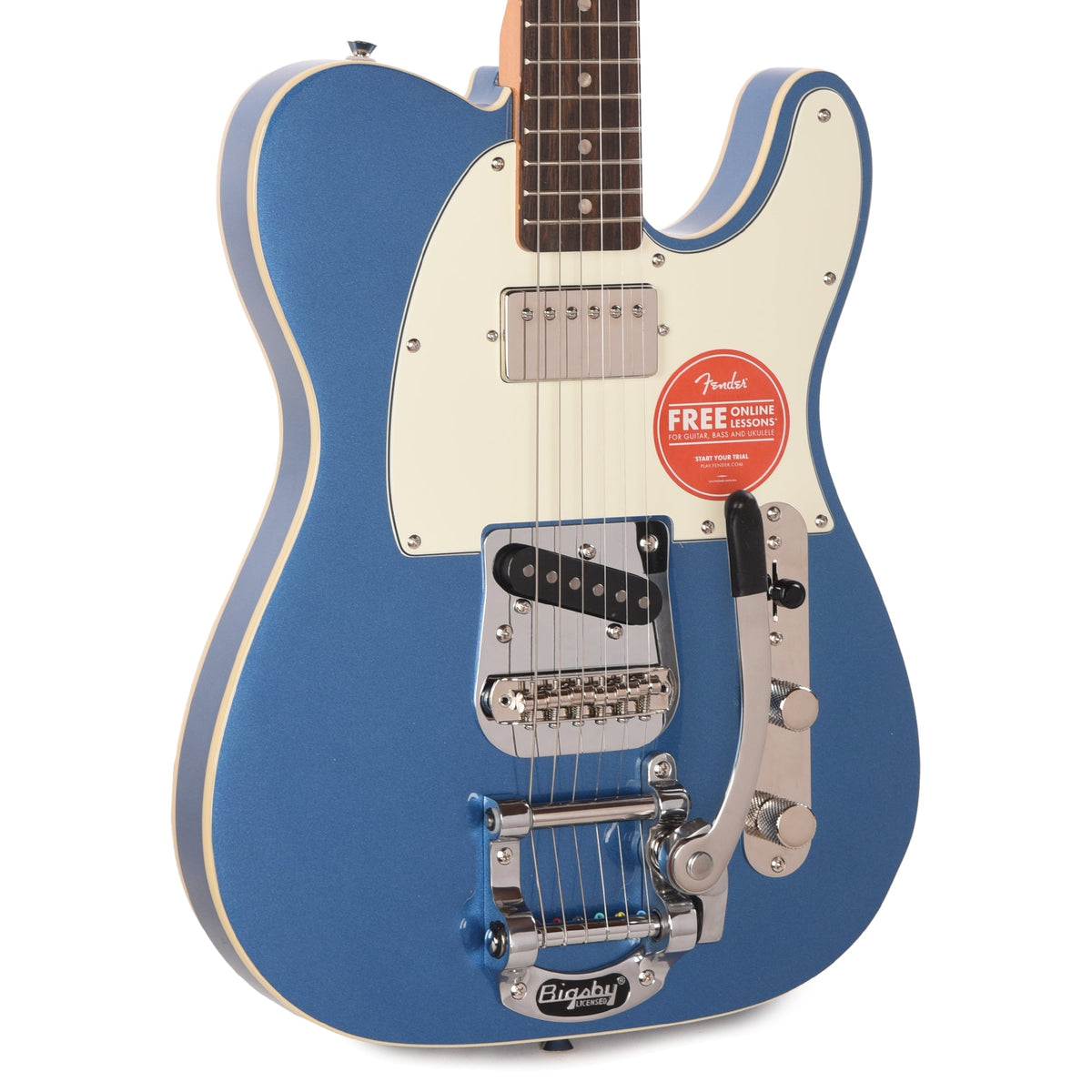 Squier Classic Vibe Custom Telecaster SH Lake Placid Blue w/Bigsby - MusicMarket