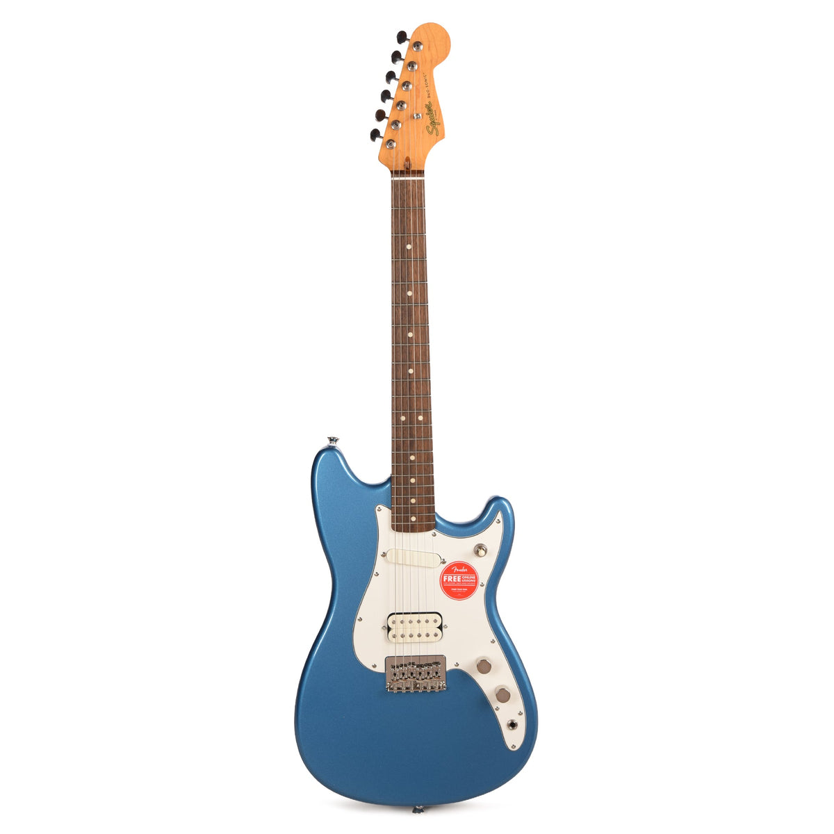 Squier Classic Vibe Duo-Sonic HS Lake Placid Blue - View 4 | MusicMarket