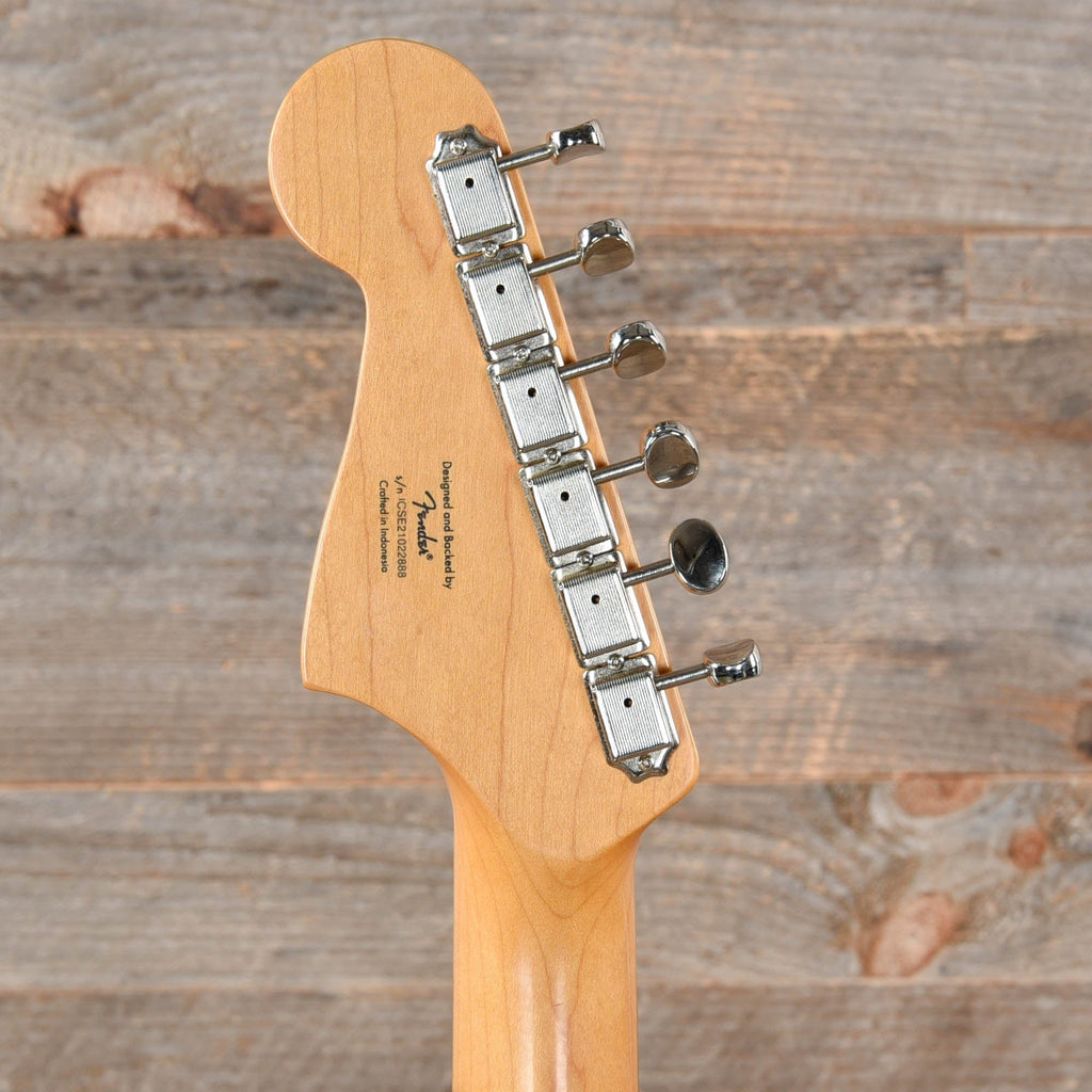 Squier Classic Vibe Late '50s Jazzmaster White Blonde w/Gold Anodized Pickguard - View 7 | MusicMarket