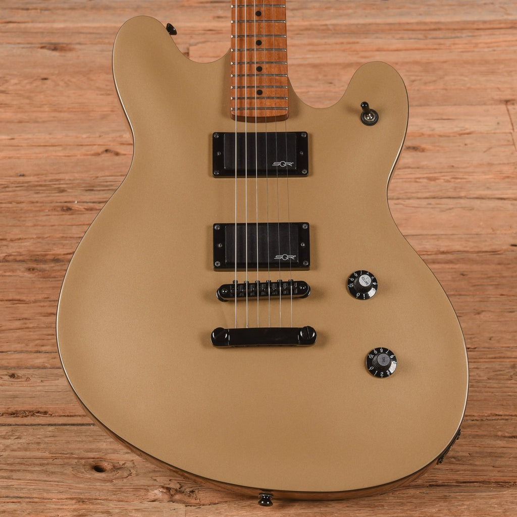 Squier Contemporary Active Starcaster Shoreline Gold 2021 - MusicMarket