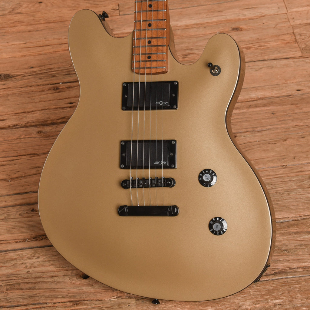 Squier Contemporary Active Starcaster Shoreline Gold 2021 - View 2 | MusicMarket
