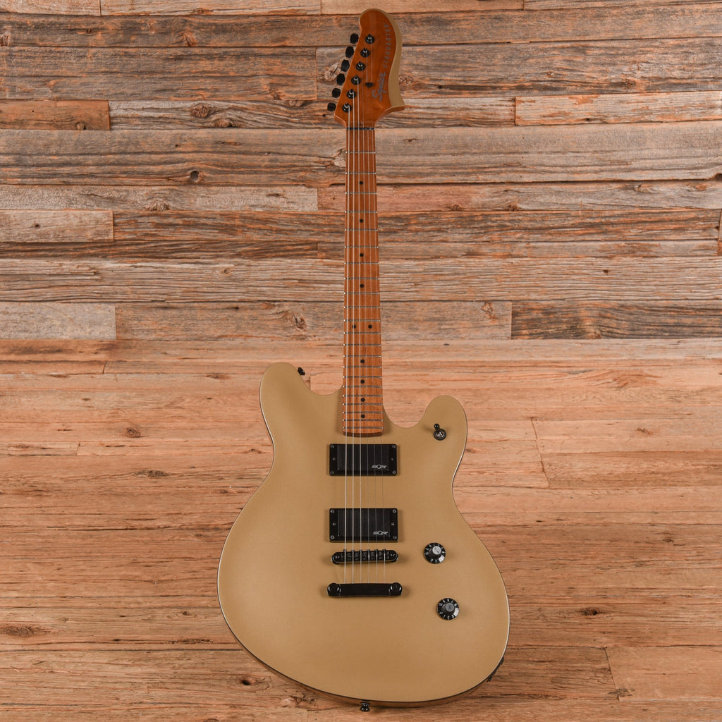 Squier Contemporary Active Starcaster Shoreline Gold 2021 - View 4 | MusicMarket
