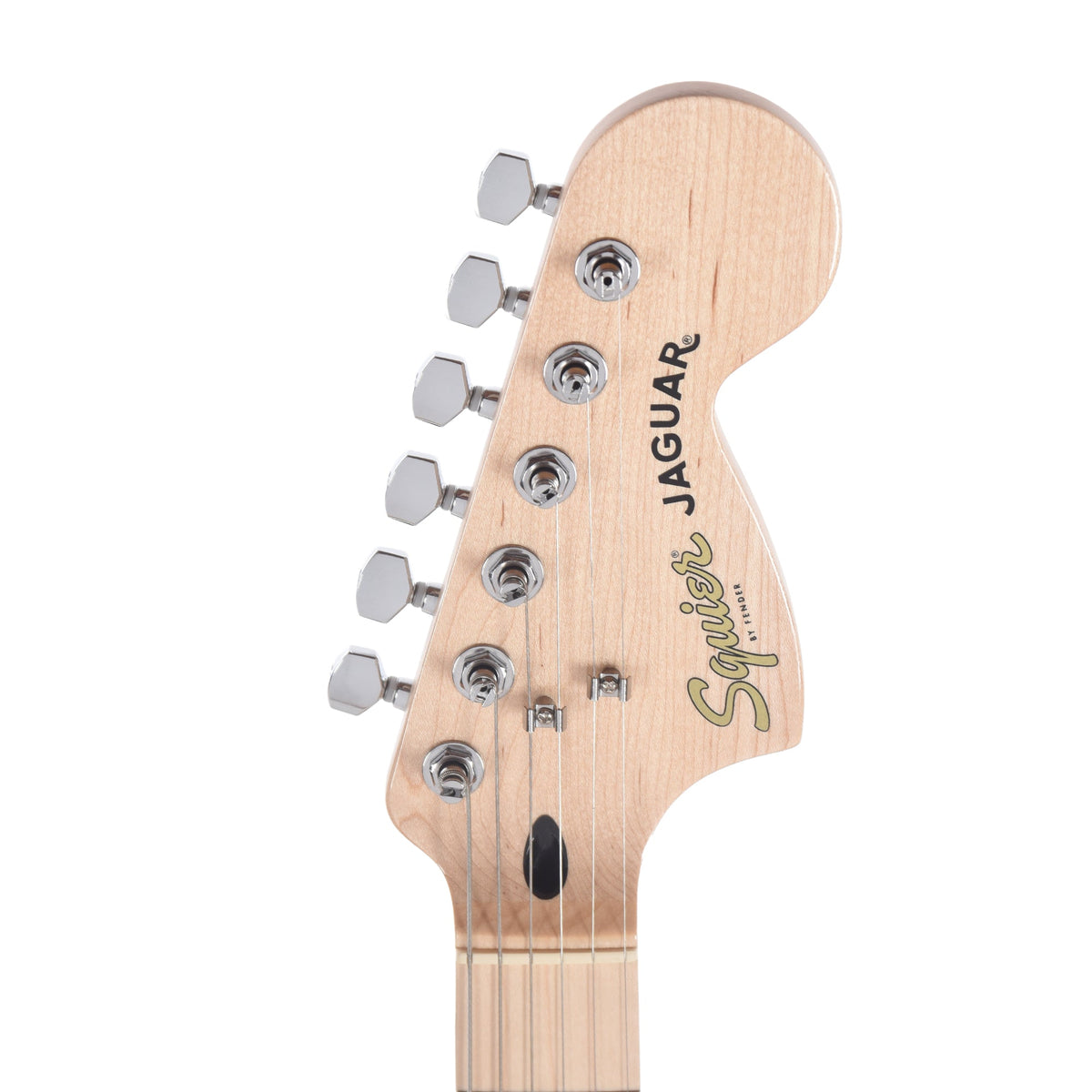 Squier FSR Affinity Jaguar Graffiti Yellow - View 6 | MusicMarket
