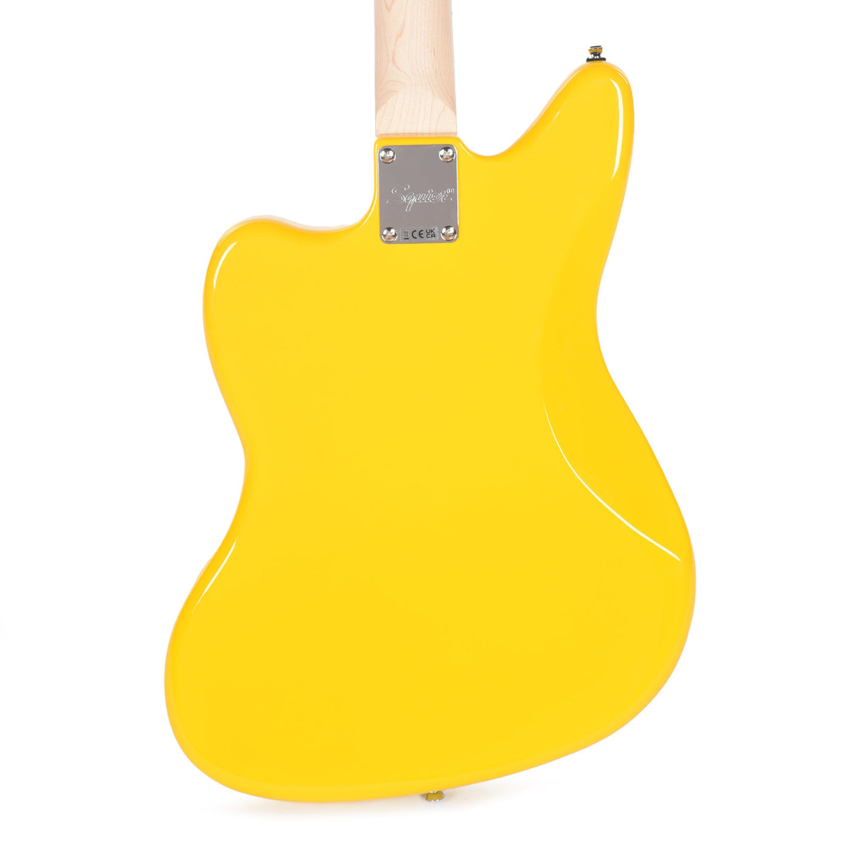 Squier FSR Affinity Jaguar Graffiti Yellow - View 3 | MusicMarket