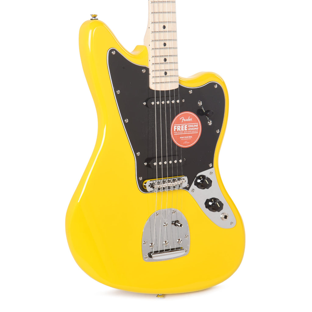 Squier FSR Affinity Jaguar Graffiti Yellow - MusicMarket