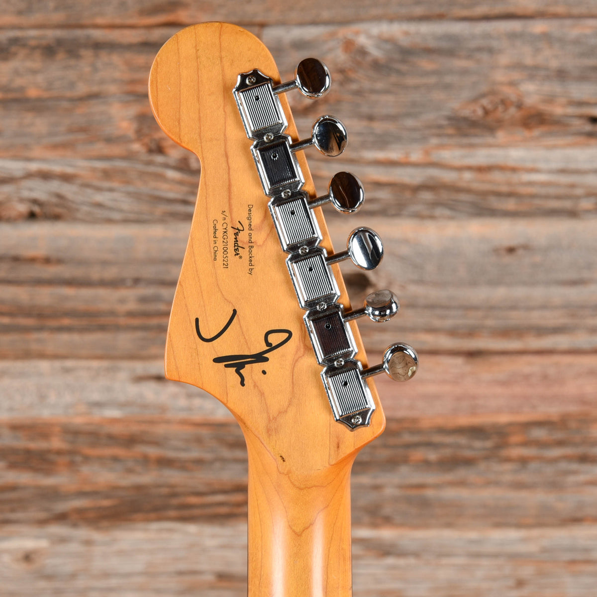 Squier J Mascis Jazzmaster Vintage White 2021 - View 7 | MusicMarket