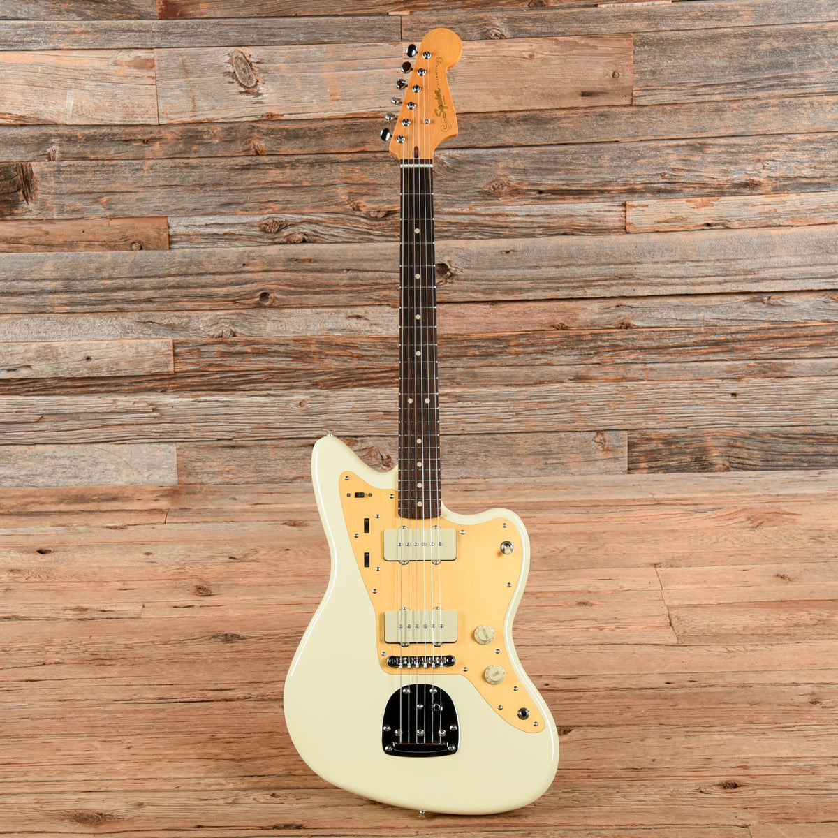 Squier J Mascis Signature Jazzmaster Vintage White 2023 - View 4 | MusicMarket