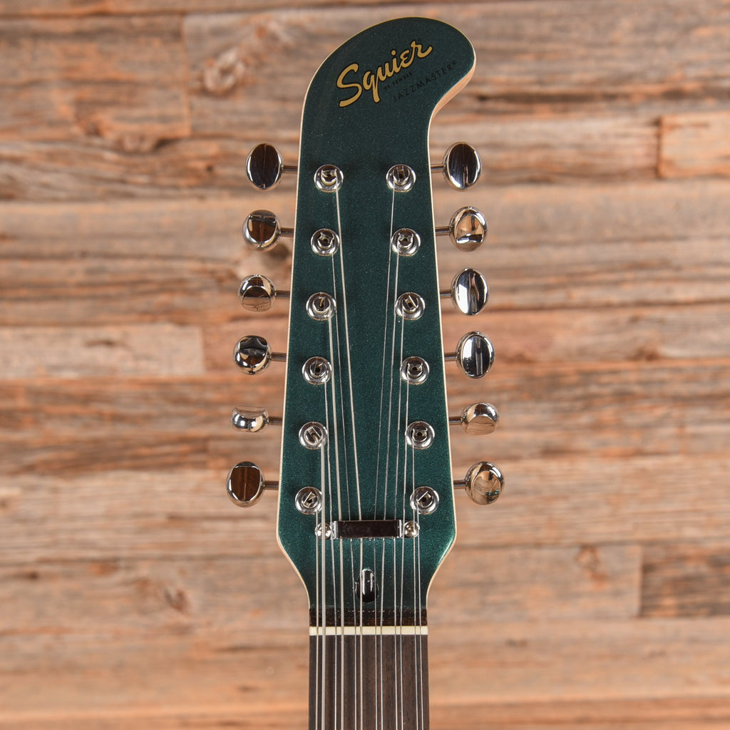 Squier Paranormal Jazzmaster XII Sherwood Green 2024 - View 6 | MusicMarket