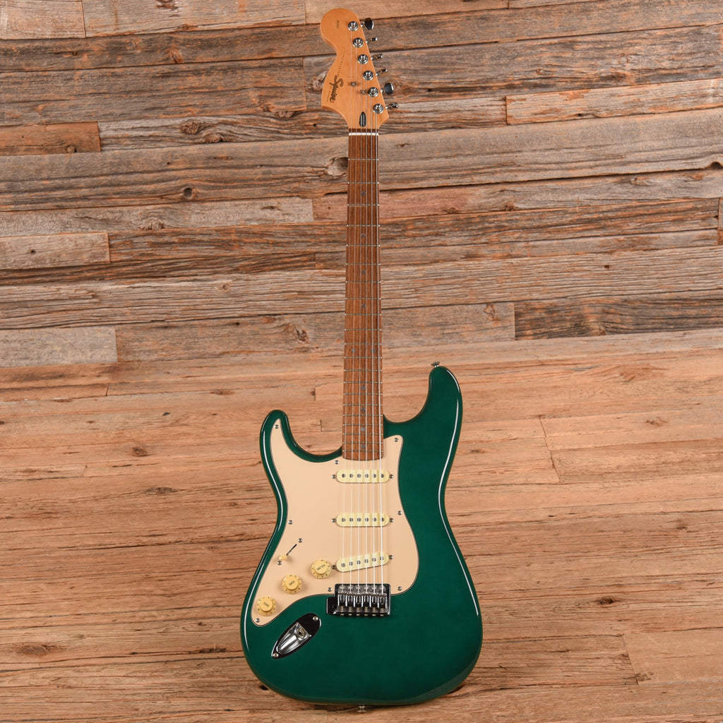 Squier Standard Stratocaster British Racing Green 1998 LEFTY - View 4 | MusicMarket