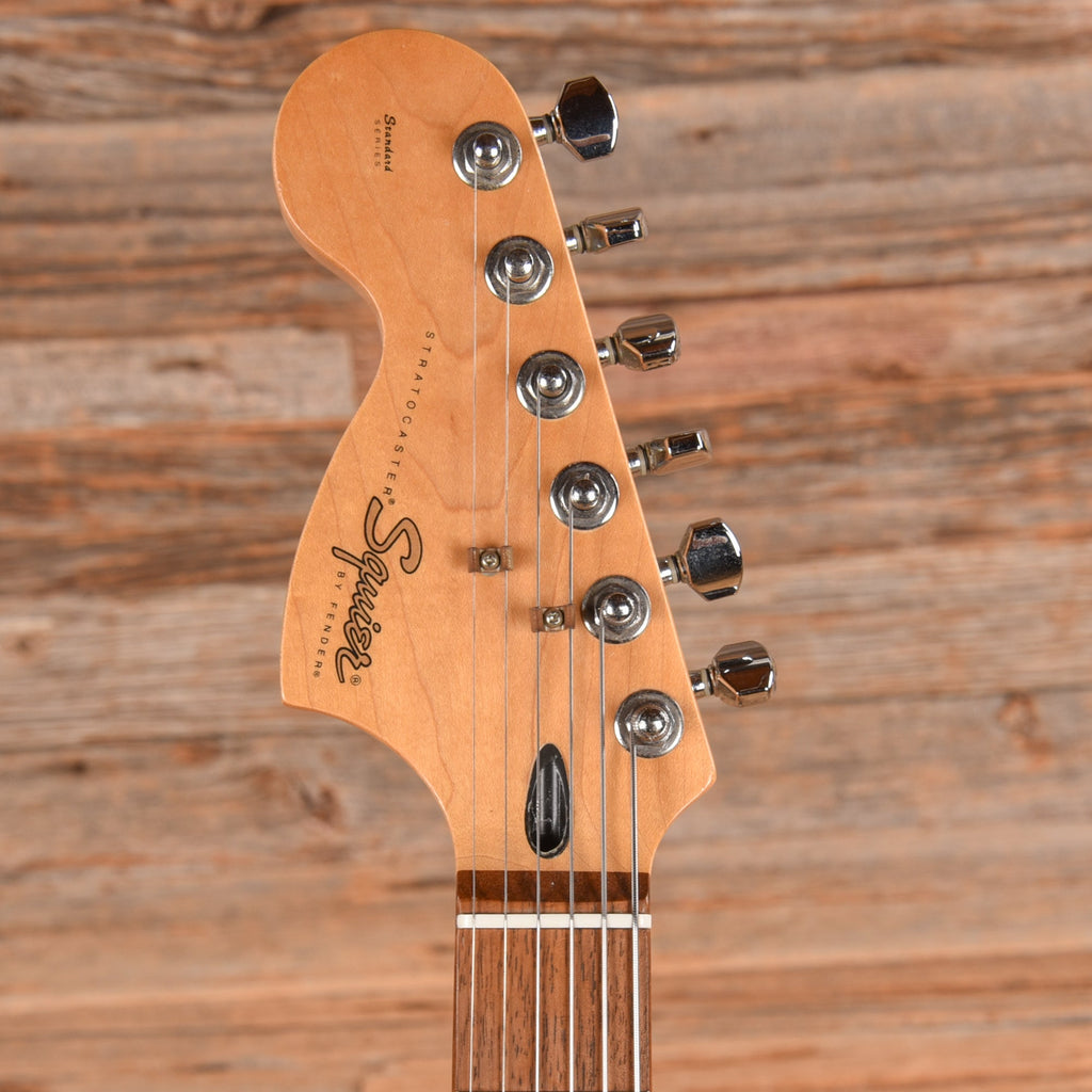 Squier Standard Stratocaster British Racing Green 1998 LEFTY - View 6 | MusicMarket