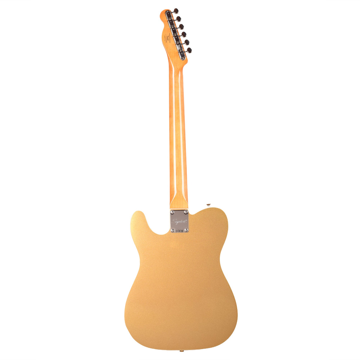Squier Classic Vibe Custom Telecaster SH Aztec Gold w/Bigsby - View 5 | MusicMarket