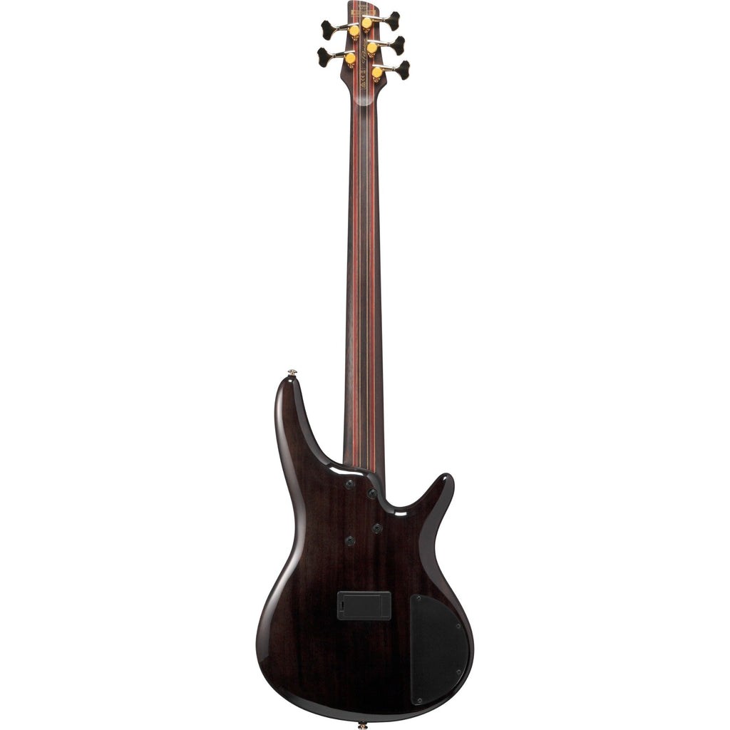 Ibanez SR Premium 5 String Left Handed Electric Bass - Cerulean Blue Burst - View 4 | MusicMarket