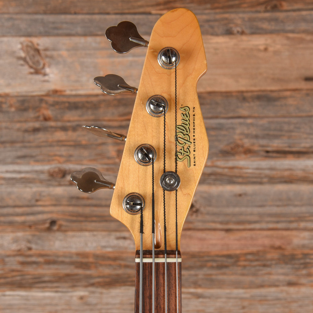 St. Blues King Bass Sunburst - View 6 | MusicMarket