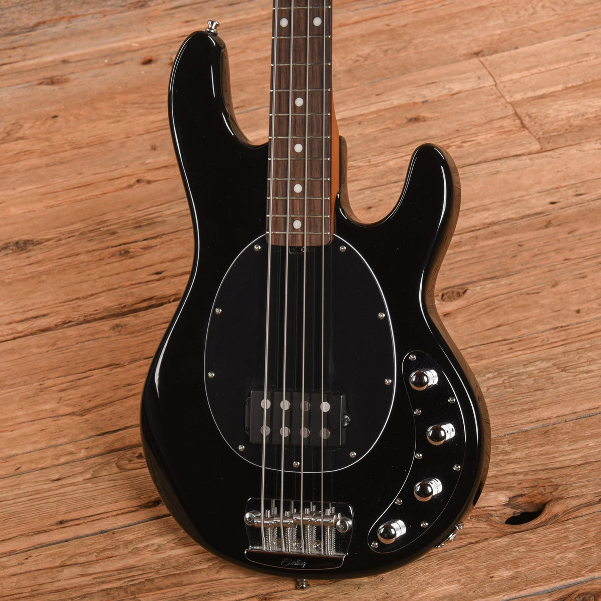 Sterling by Music Man StingRay Ray34 Black - View 2 | MusicMarket