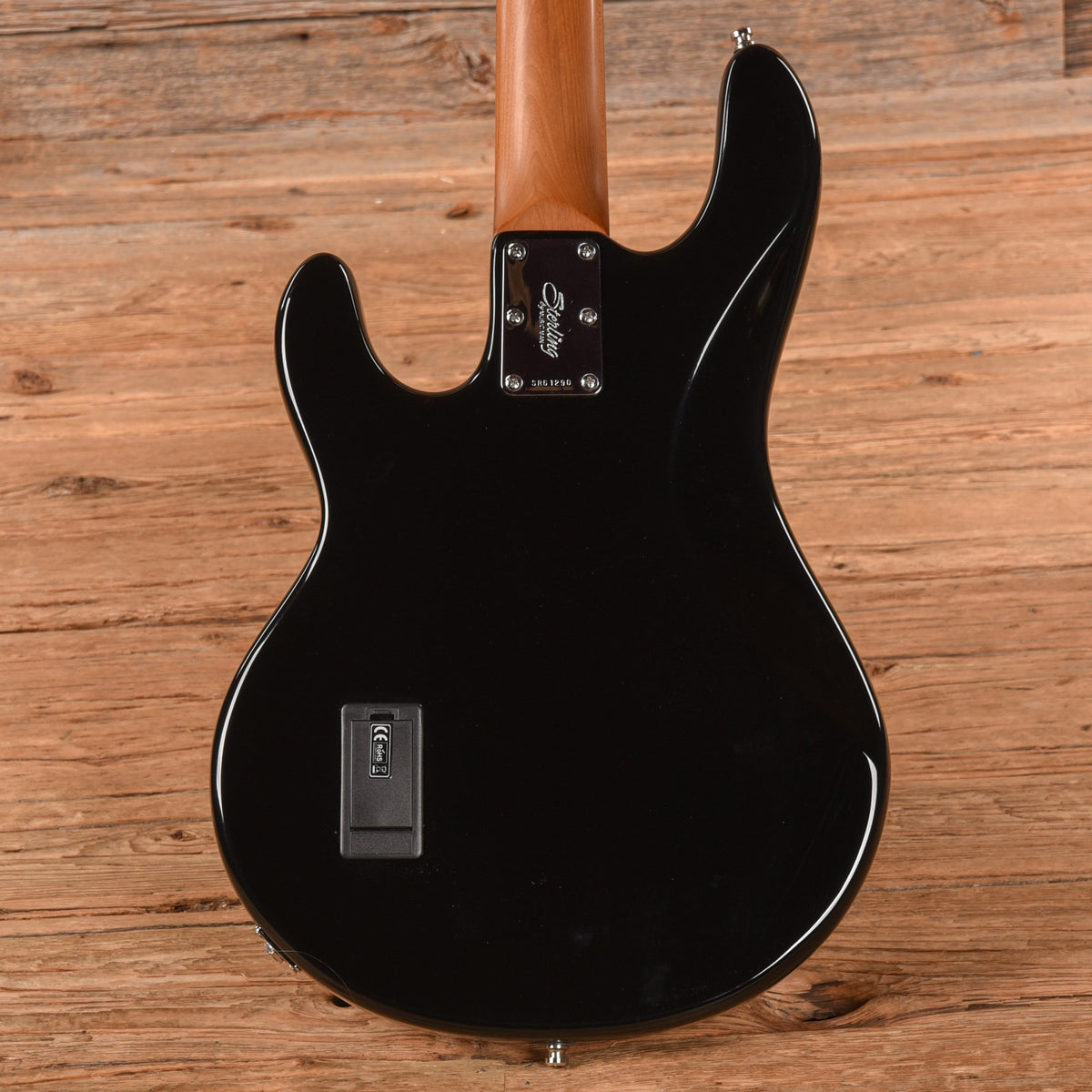 Sterling by Music Man StingRay Ray34 Black - View 3 | MusicMarket