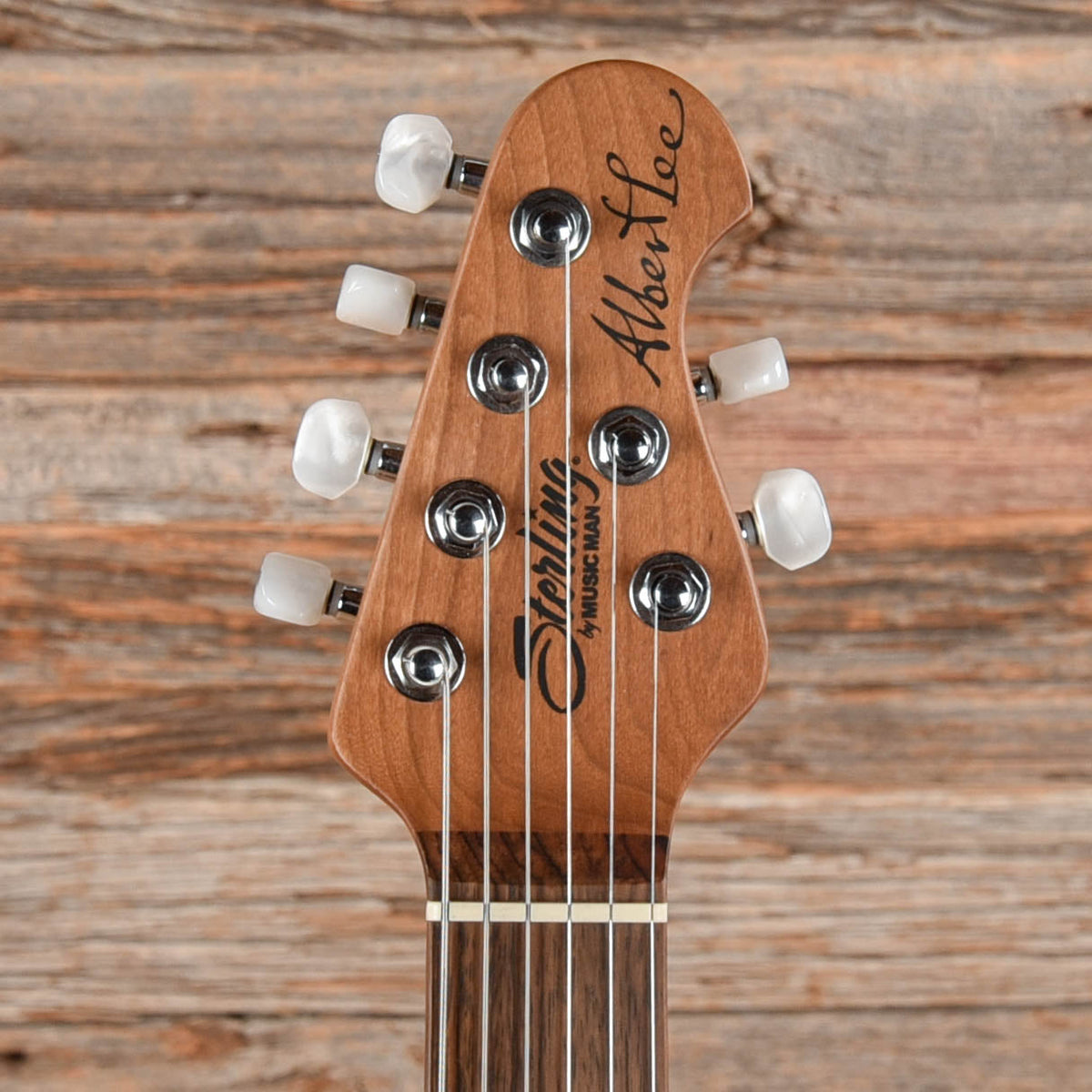 Sterling by Music Man Albert Lee Signature AL40P Sherwood Green - View 6 | MusicMarket