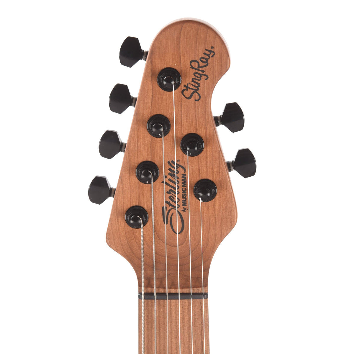Sterling by Music Man Fluff Artist Series StingRay Guitar Amana Boat Blue - View 6 | MusicMarket