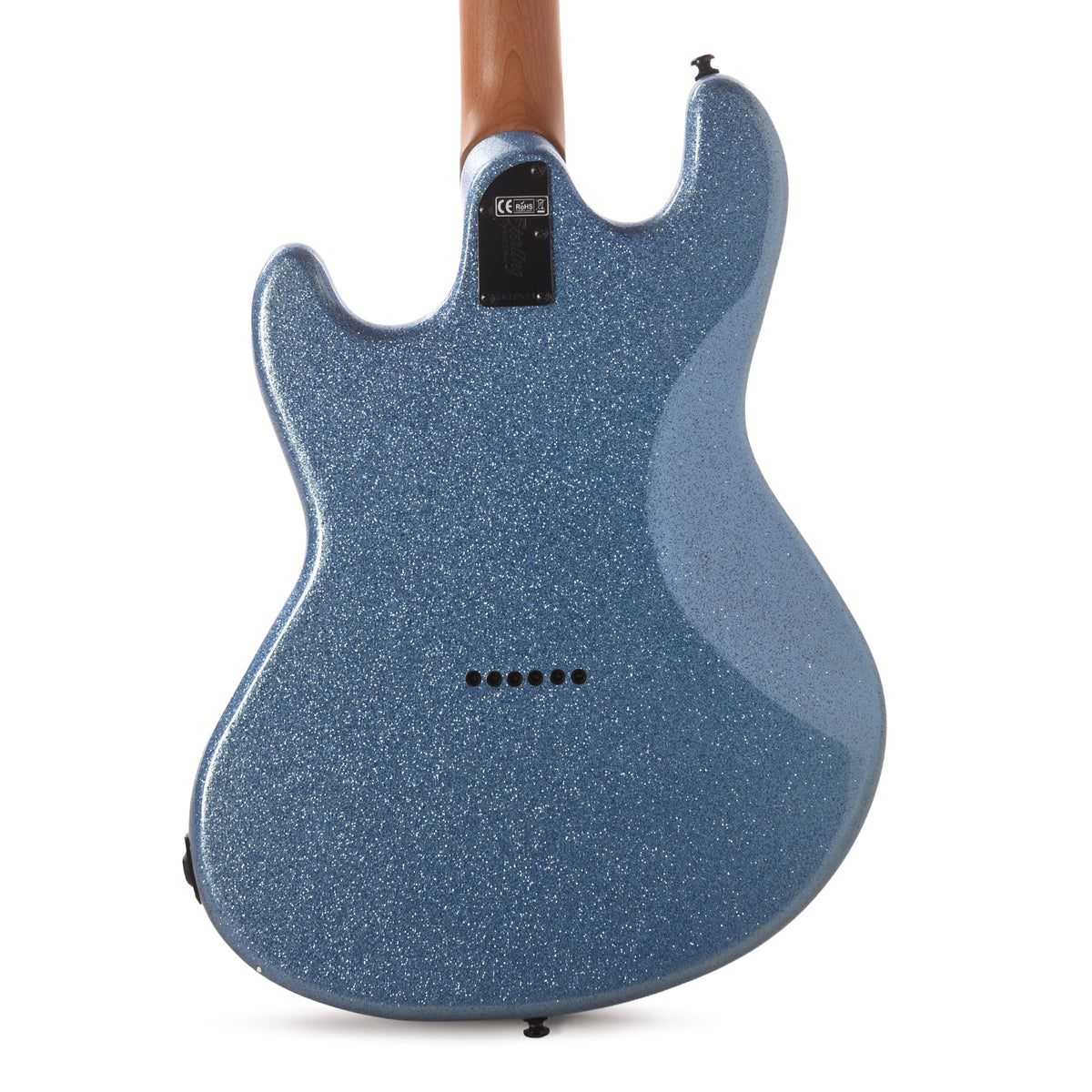 Sterling by Music Man Fluff Artist Series StingRay Guitar Amana Boat Blue - View 3 | MusicMarket