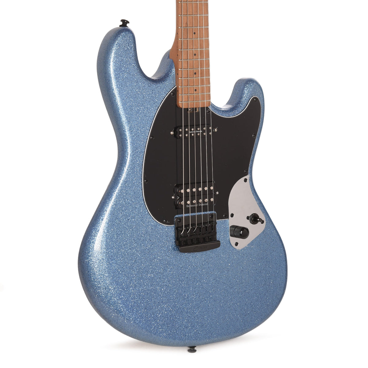 Sterling by Music Man Fluff Artist Series StingRay Guitar Amana Boat Blue - MusicMarket
