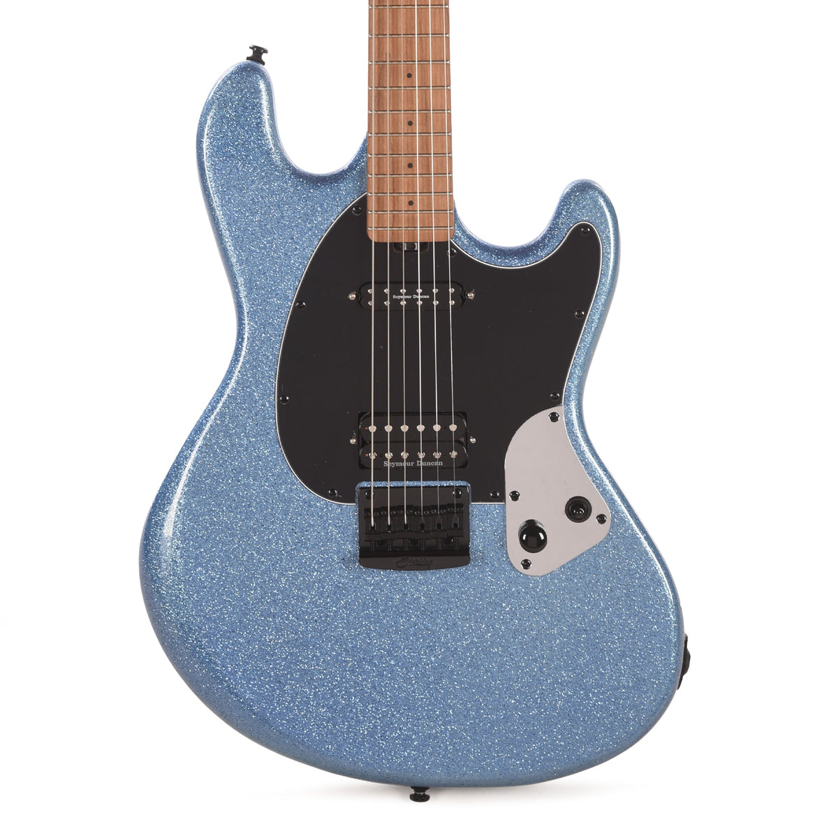 Sterling by Music Man Fluff Artist Series StingRay Guitar Amana Boat Blue - View 2 | MusicMarket