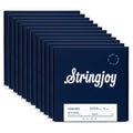 Stringjoy 4-String Electric Bass Medium Gauge Long Scale 50-105 12 Pack Bundle - MusicMarket