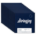 Stringjoy 5-String Electric Bass Light Gauge Long Scale 45-125 12 Pack Bundle - MusicMarket